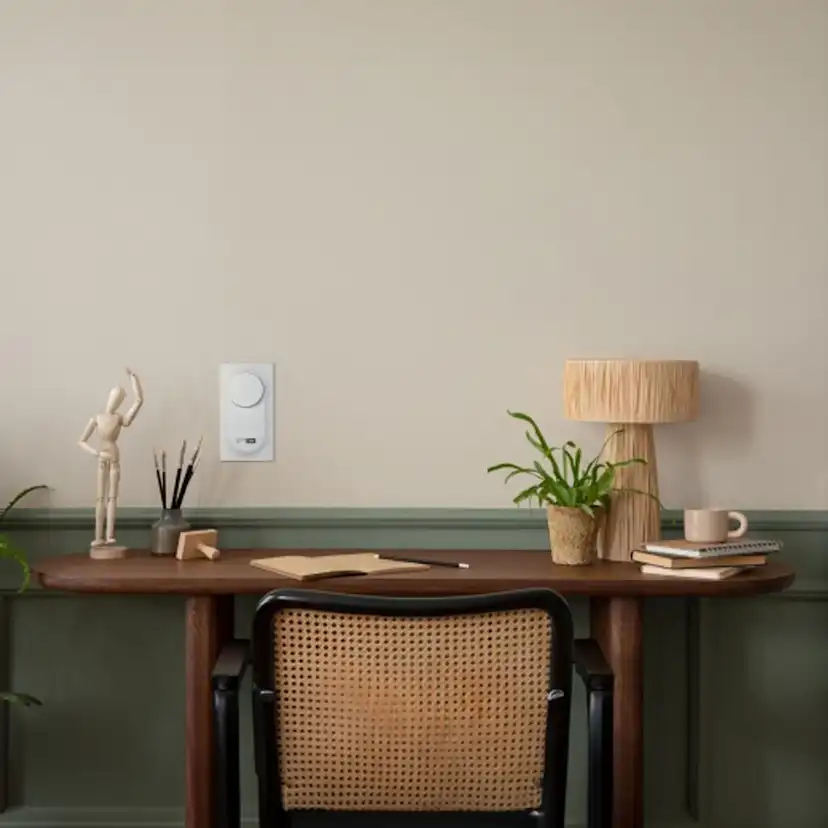 USB-Uttag Elko One Typ A+C 21W Infälld Laddstation Skruvanslutning