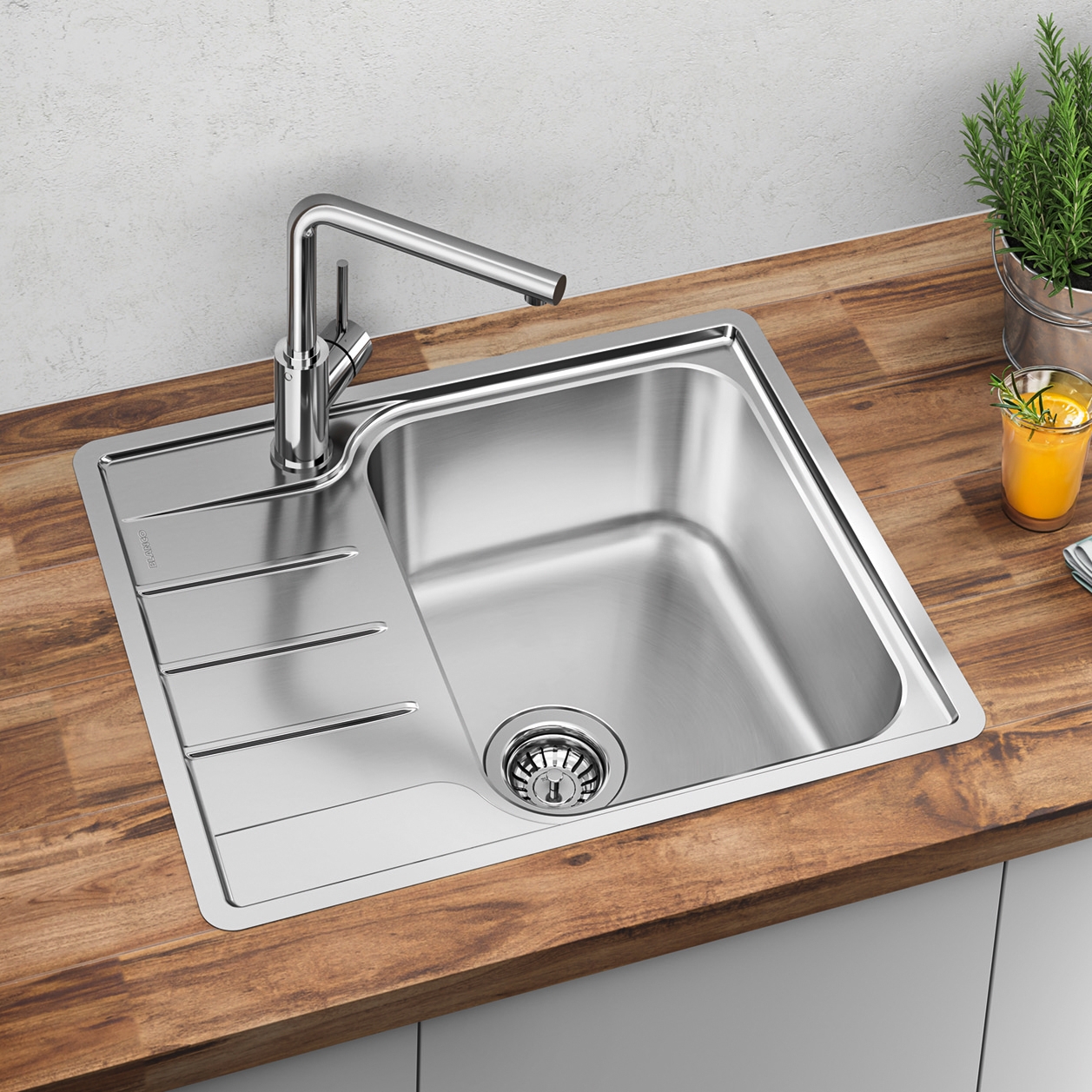 Diskbänk Blanco Lemis 45 S IF Mini