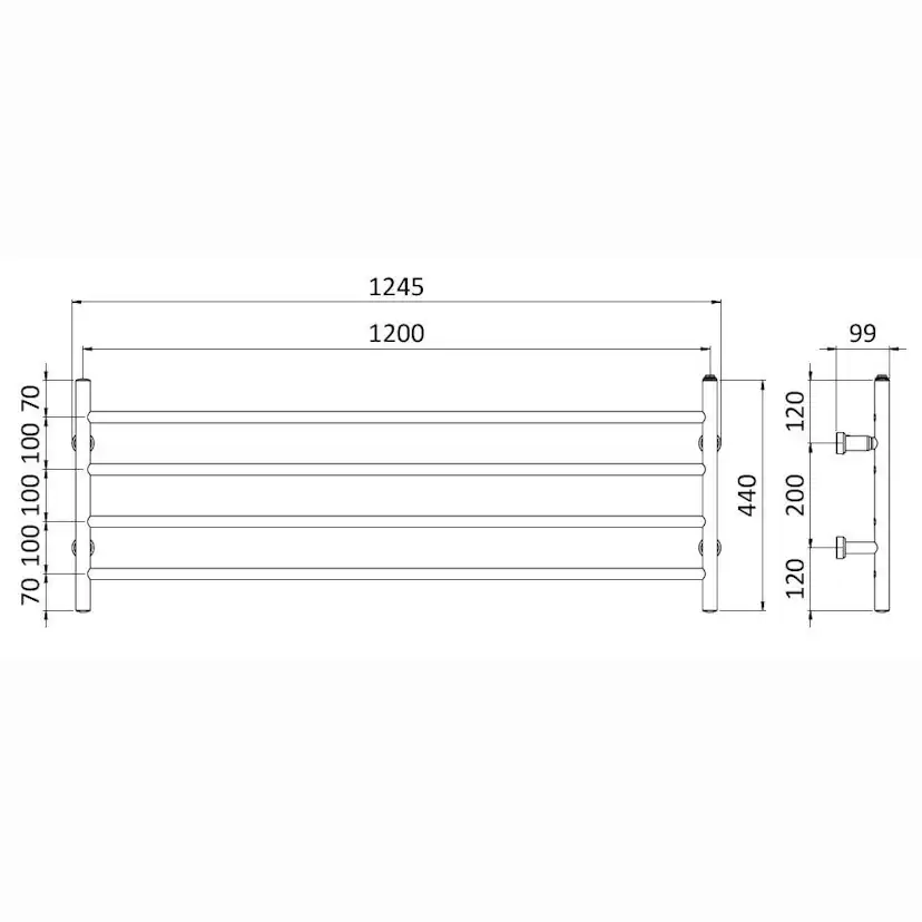 Handdukstork REJ Design Largo 120444