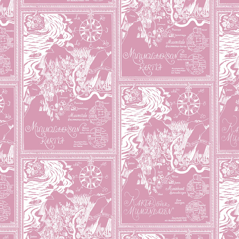 Tapet Paintpart Mumin 3 5348-3