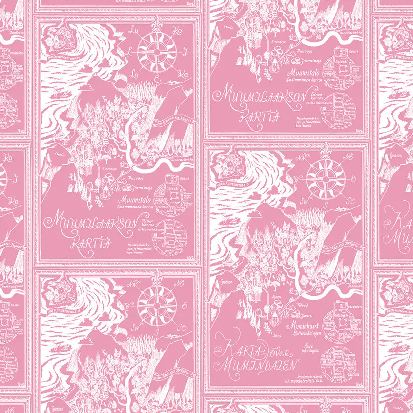 Tapet Paintpart Mumin 3 5348-3