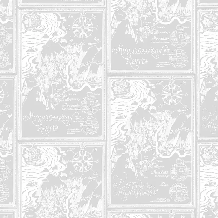 Tapet Paintpart Mumin 3 5348-4