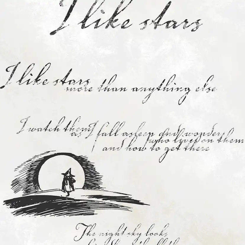 Tapet Paintpart Mumin 3 5349-1