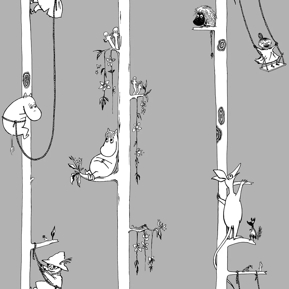 Tapet Paintpart Mumin 3 5351-1