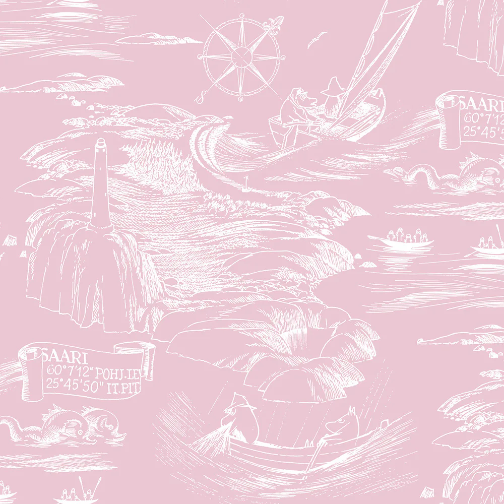 Tapet Paintpart Mumin 3 5355-3