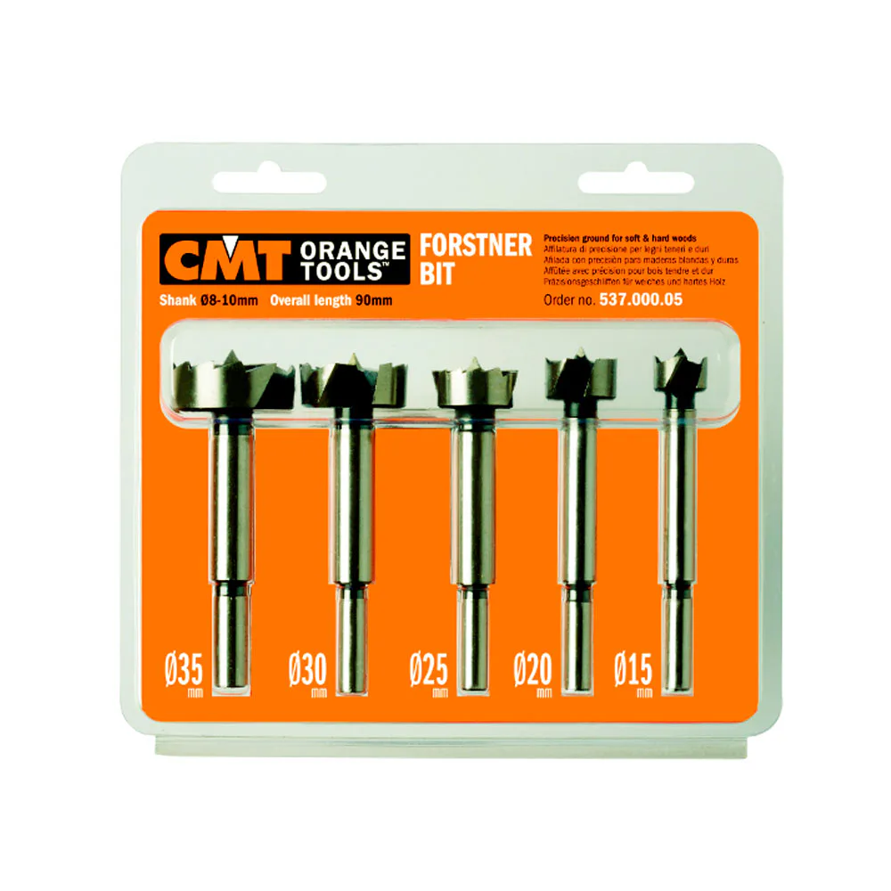 Forstnerborr CMT Orange Tools Set 5 st K8-10