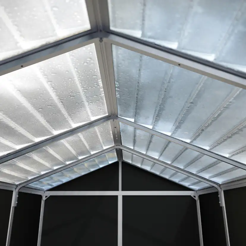 Skjul Canopia By Palram Rubicon 5,6 M2 Antracitgrå