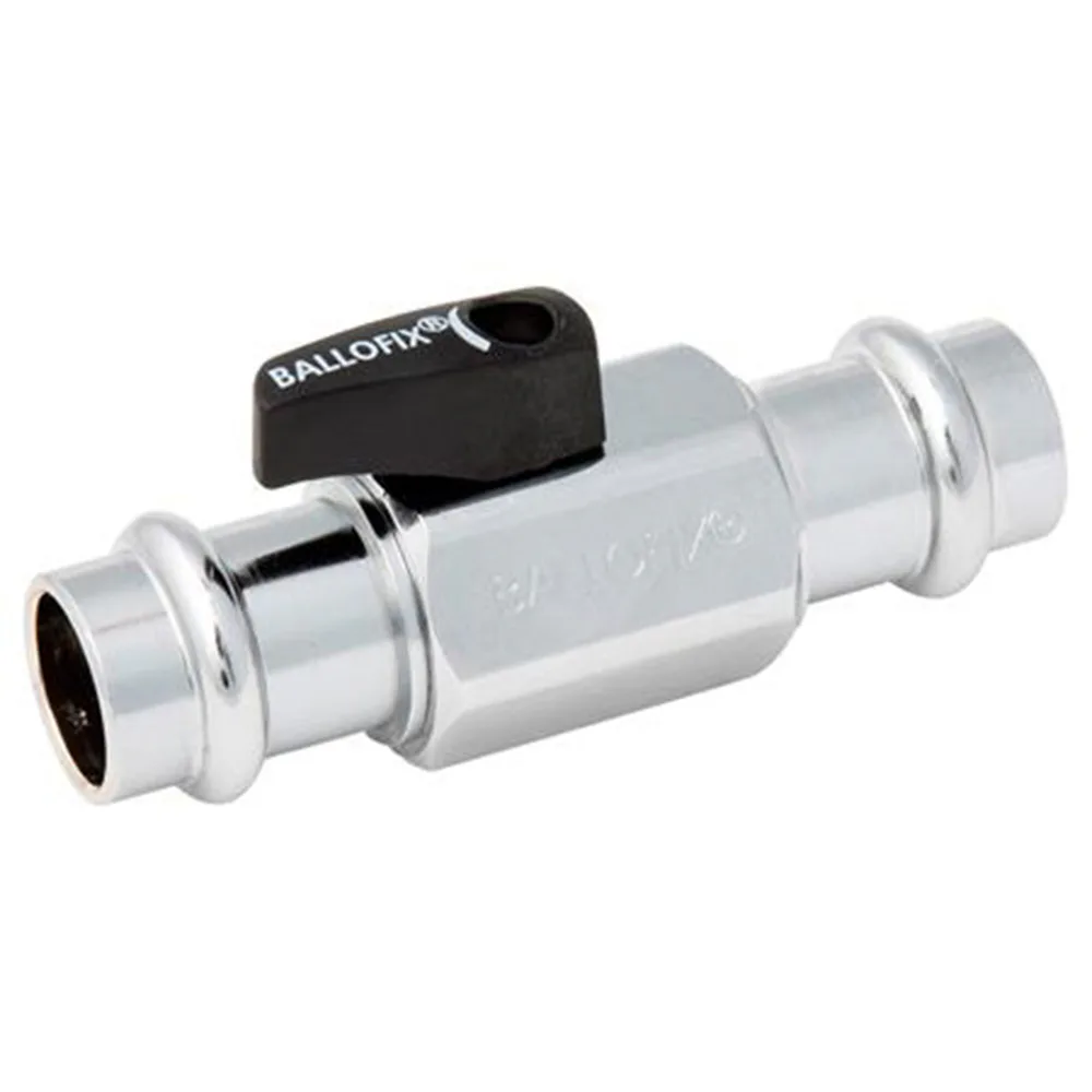Kulventil Broen Ballofix 541 Rak Ventil med Vred