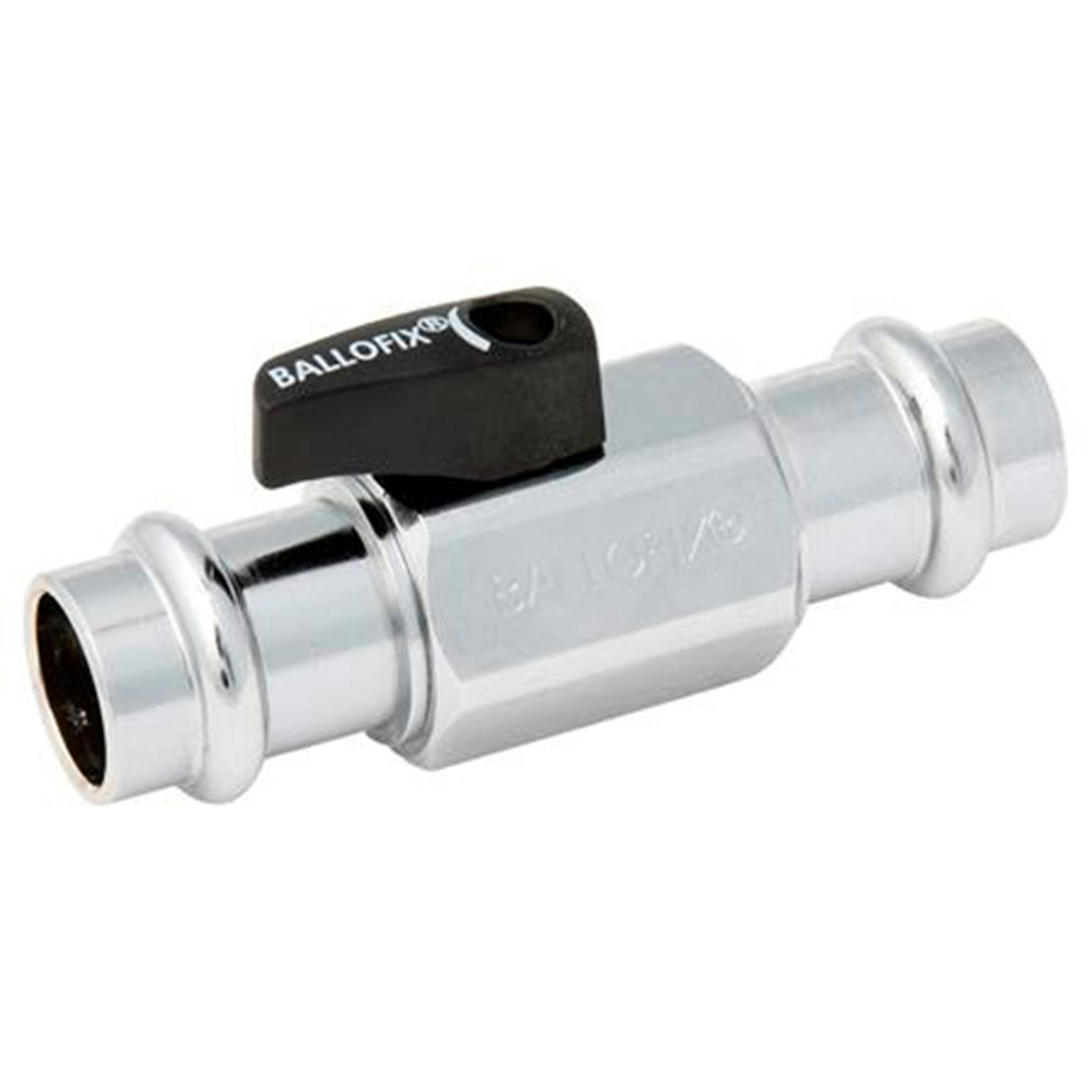 Kulventil Broen Ballofix 541 Rak Ventil med Vred