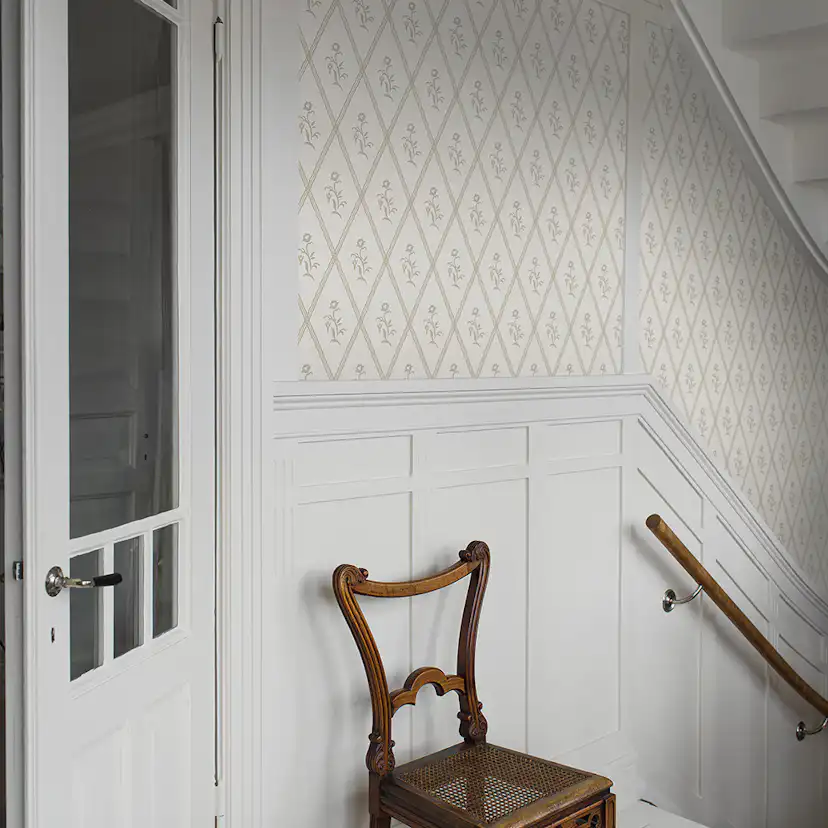 Tapet Boråstapeter Swedish Grace Signe 5505 EasyUp, Mönstrad Beige