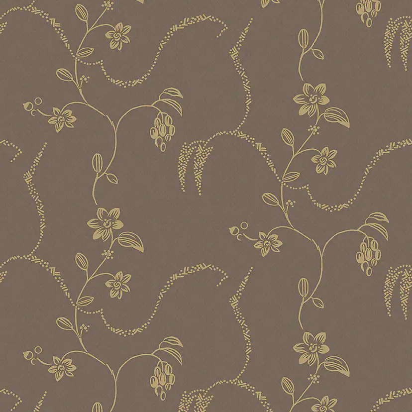 Tapeter Boråstapeter Swedish Grace Elsie 5515 EasyUp, Mönstrad Brun