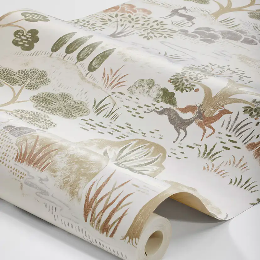 Tapet Boråstapeter Swedish Grace Diana 5525 EasyUp, Mönstrad Beige