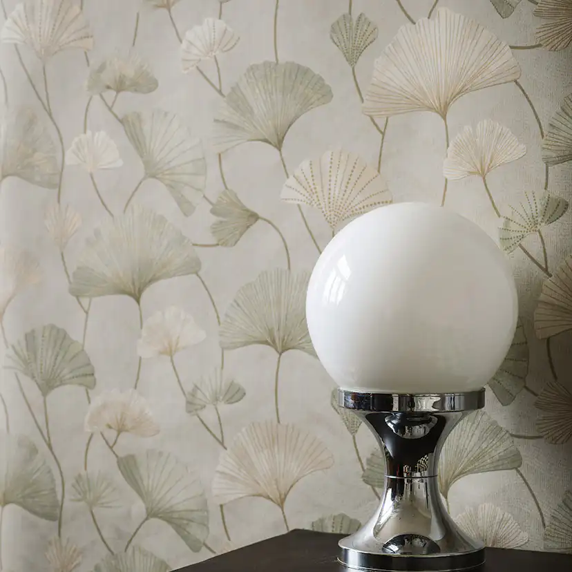 Tapet Boråstapeter Swedish Grace Sophia 5529 EasyUp, Mönstrad Grön