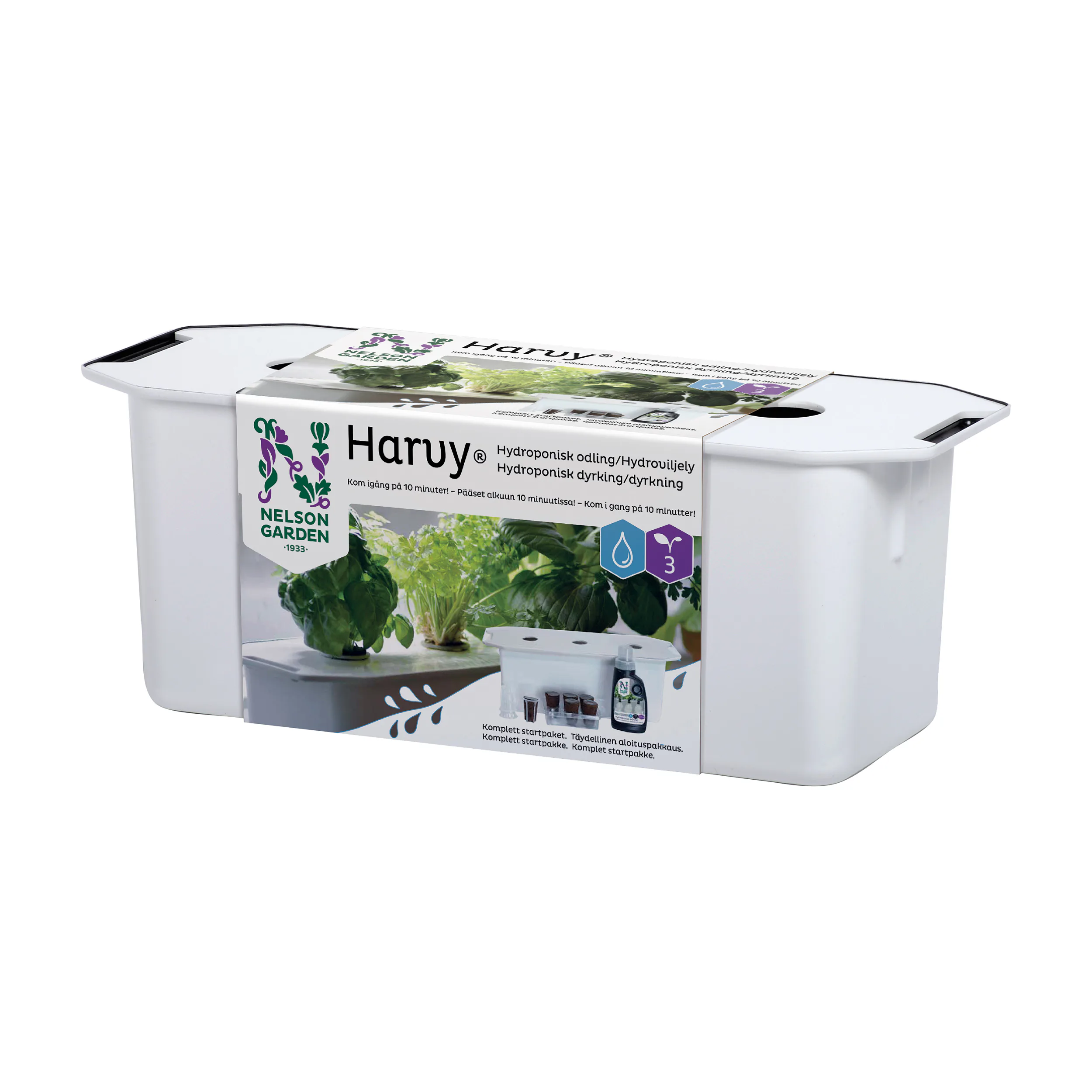 Startpaket Nelson Garden Hydroponisk Odling Harvy 3