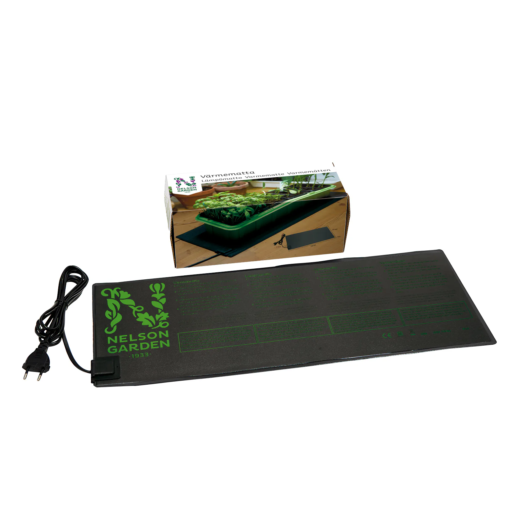 Värmematta Nelson Garden 230V 53x22 cm