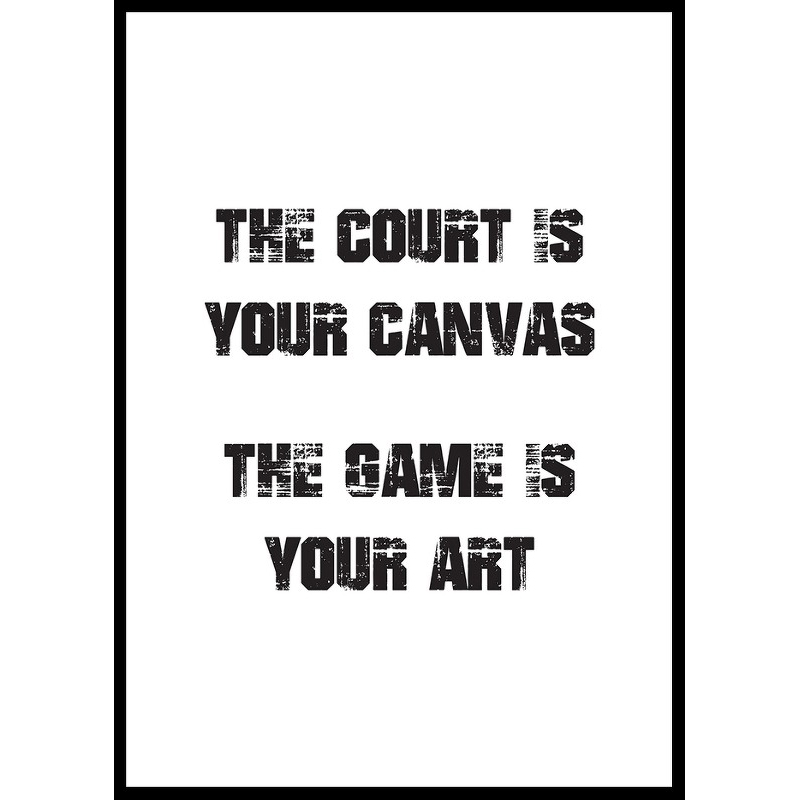Poster Gallerix The Game Is Your Art