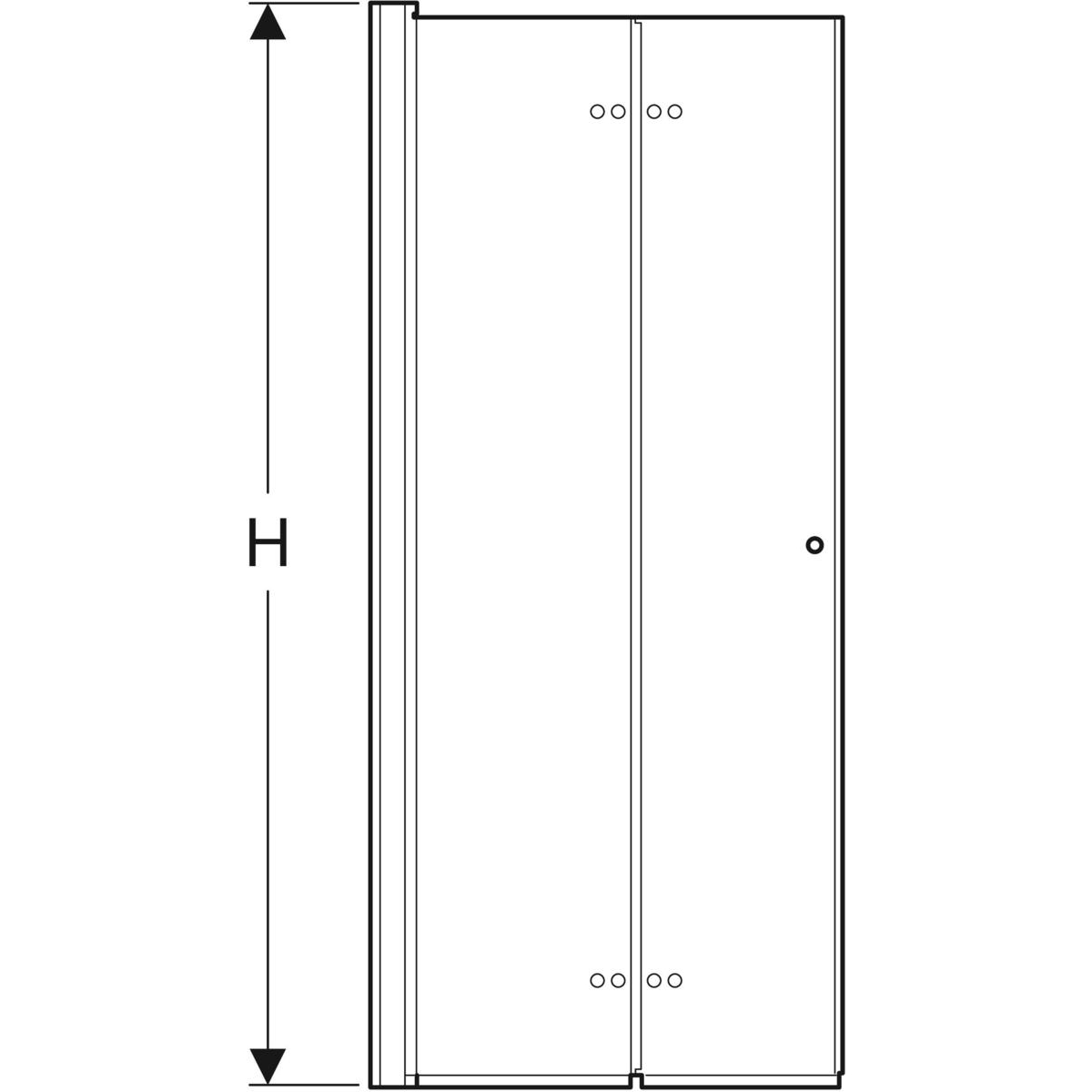 Duschdörr Contura Shower Showerama Vik