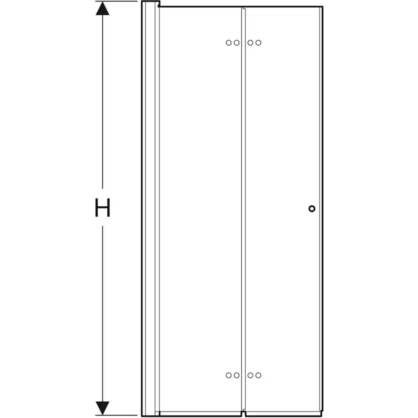 Duschdörr Contura Shower Showerama Vik