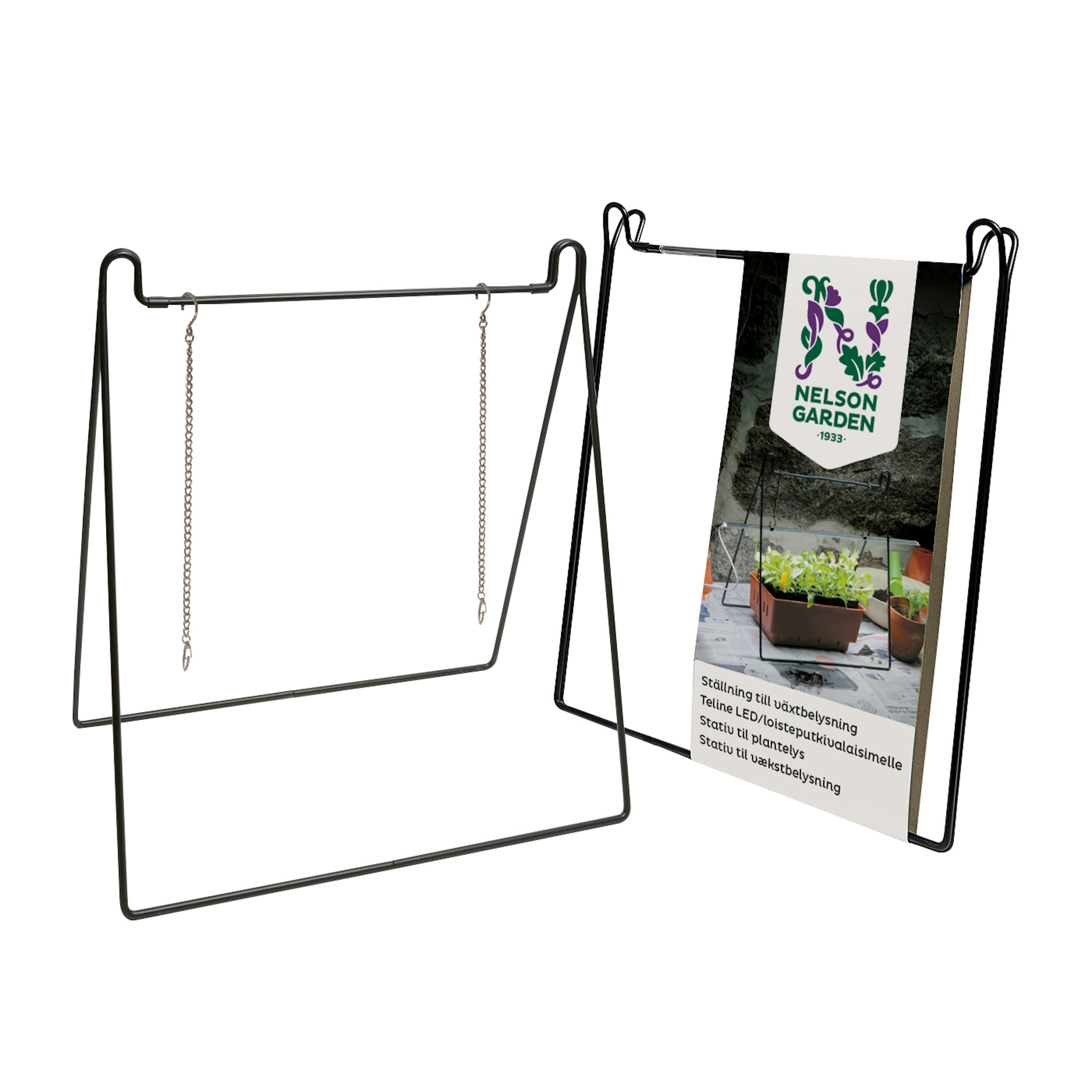 Ställning Nelson Garden Växtbelysning - Effektiv Belysning till Växter och Hopfällbar