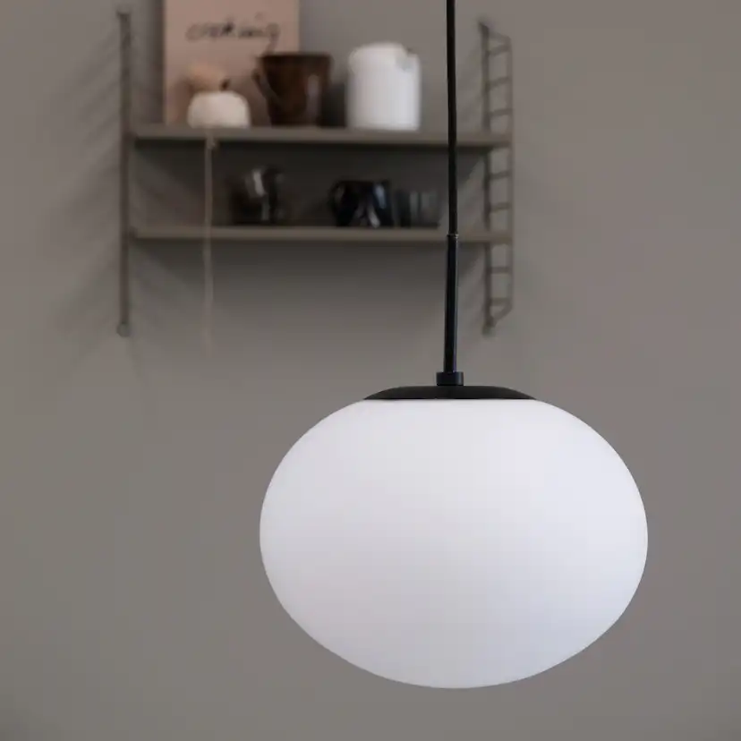 Taklampa Dyberg Larsen Princess Pendel Opal/Svart