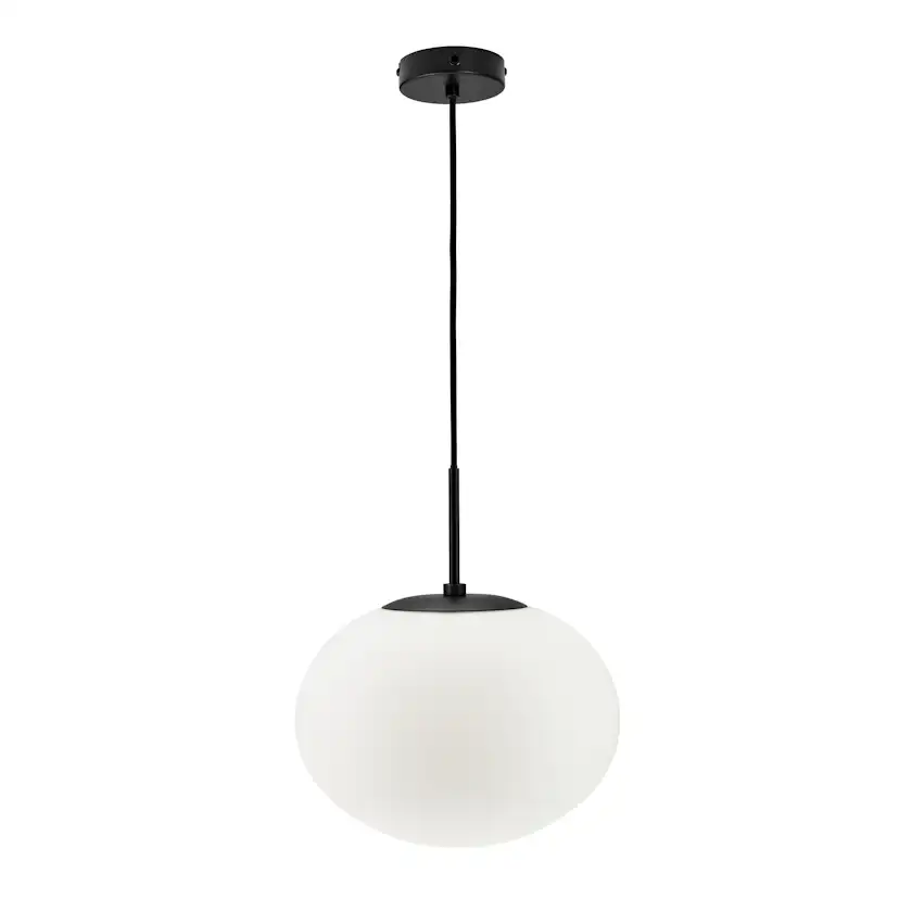 Taklampa Dyberg Larsen Princess Pendel Opal/Svart