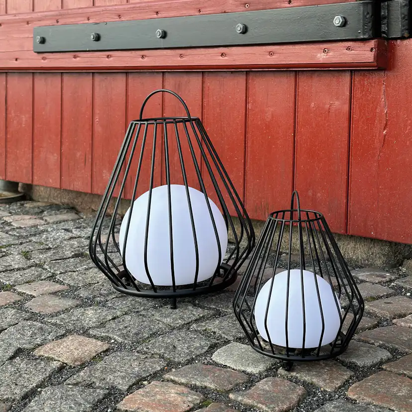 Solcellslampa Dyberg Larsen Evesham LED-Lykta Mini