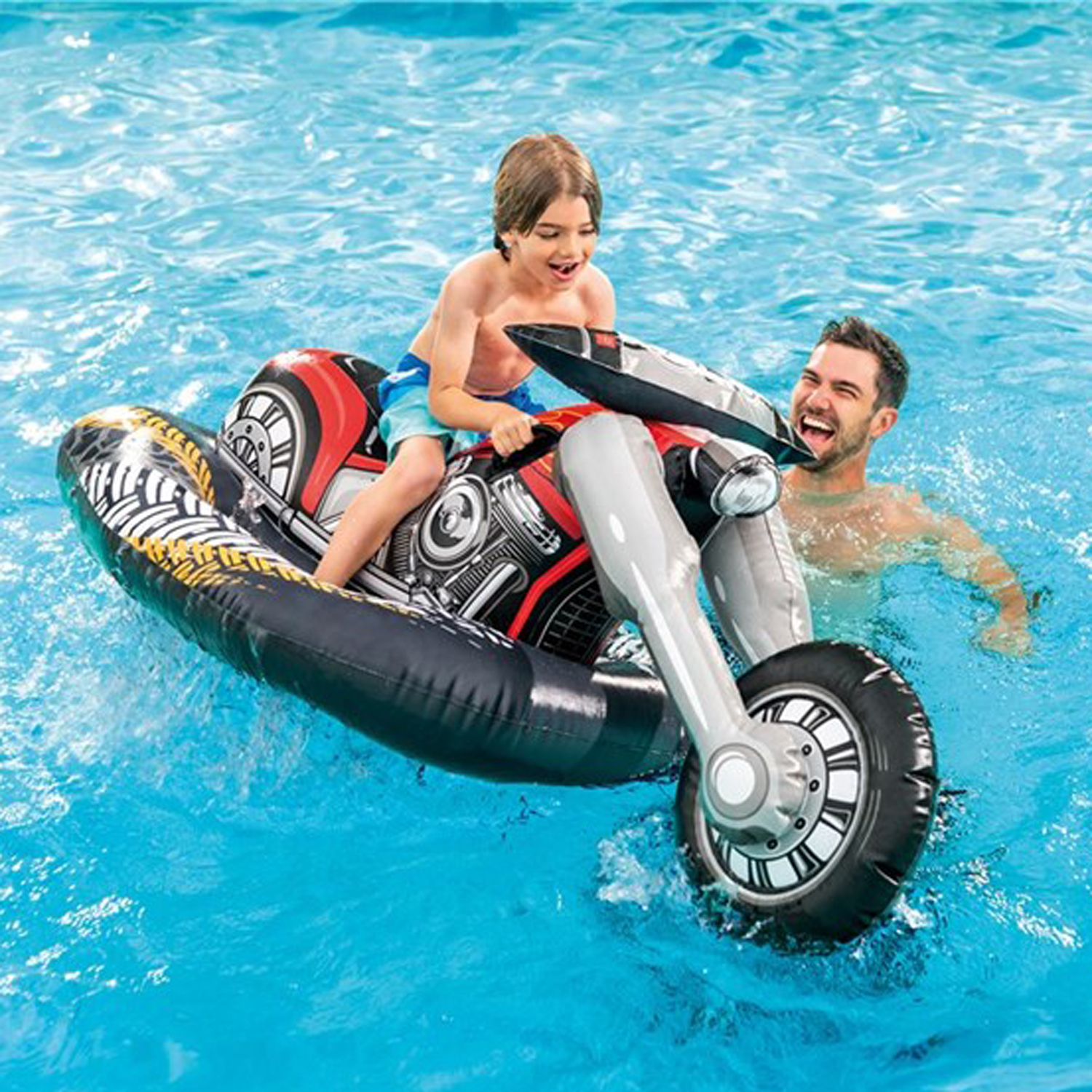 Flytleksak Cruiser Motorbike Ride-On