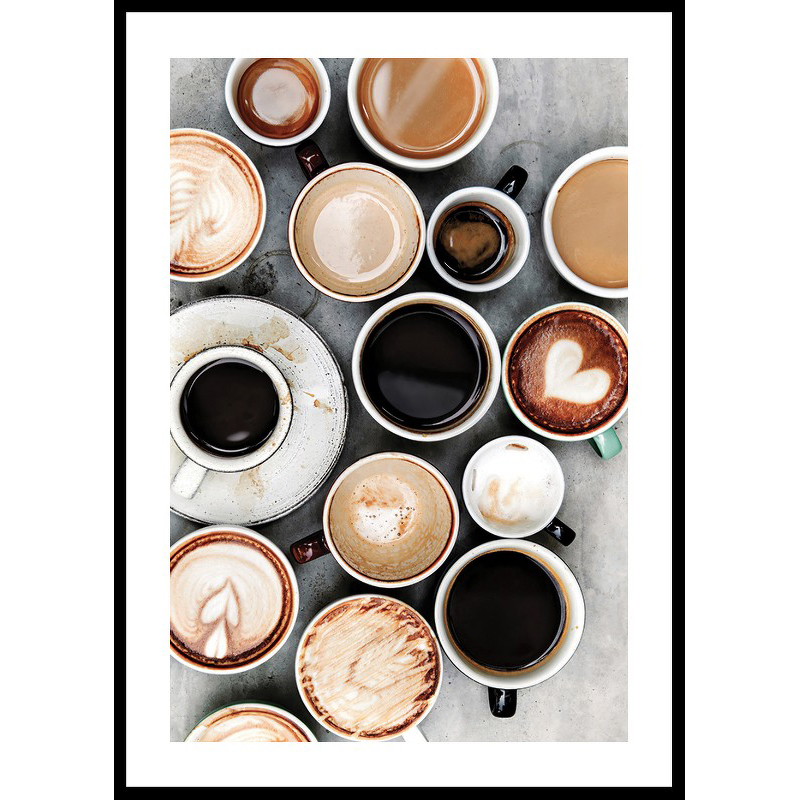 Poster Gallerix All Kinds Of Coffee No2