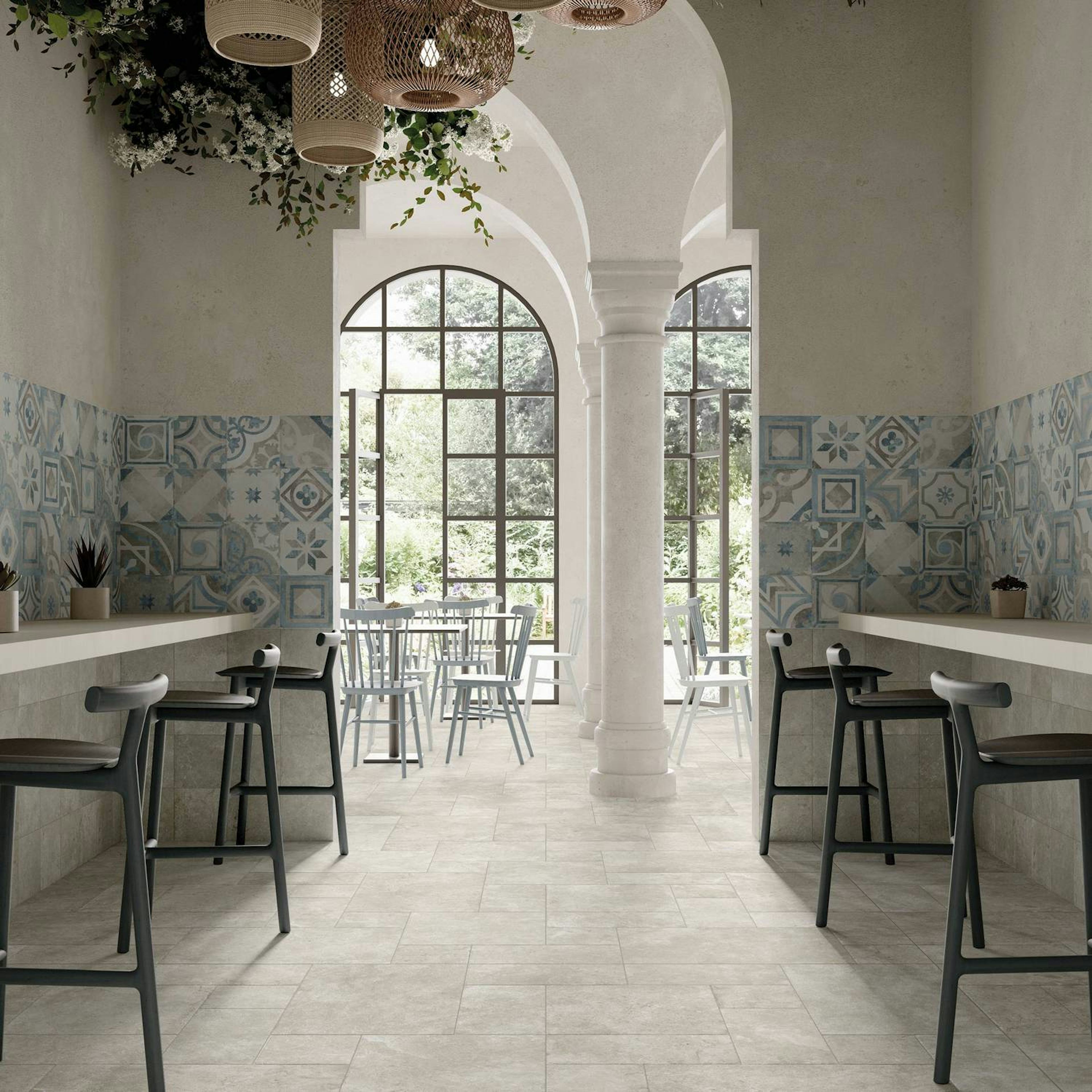 Klinker Lhådös Gute Bianco 20x20