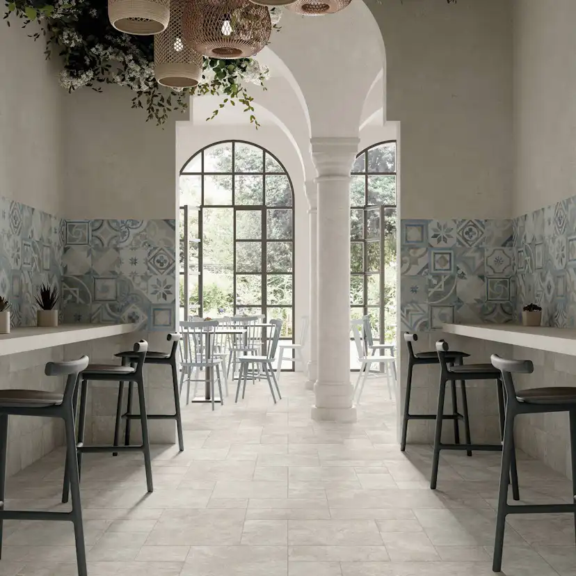 Klinker Lhådös Gute Bianco 20x40