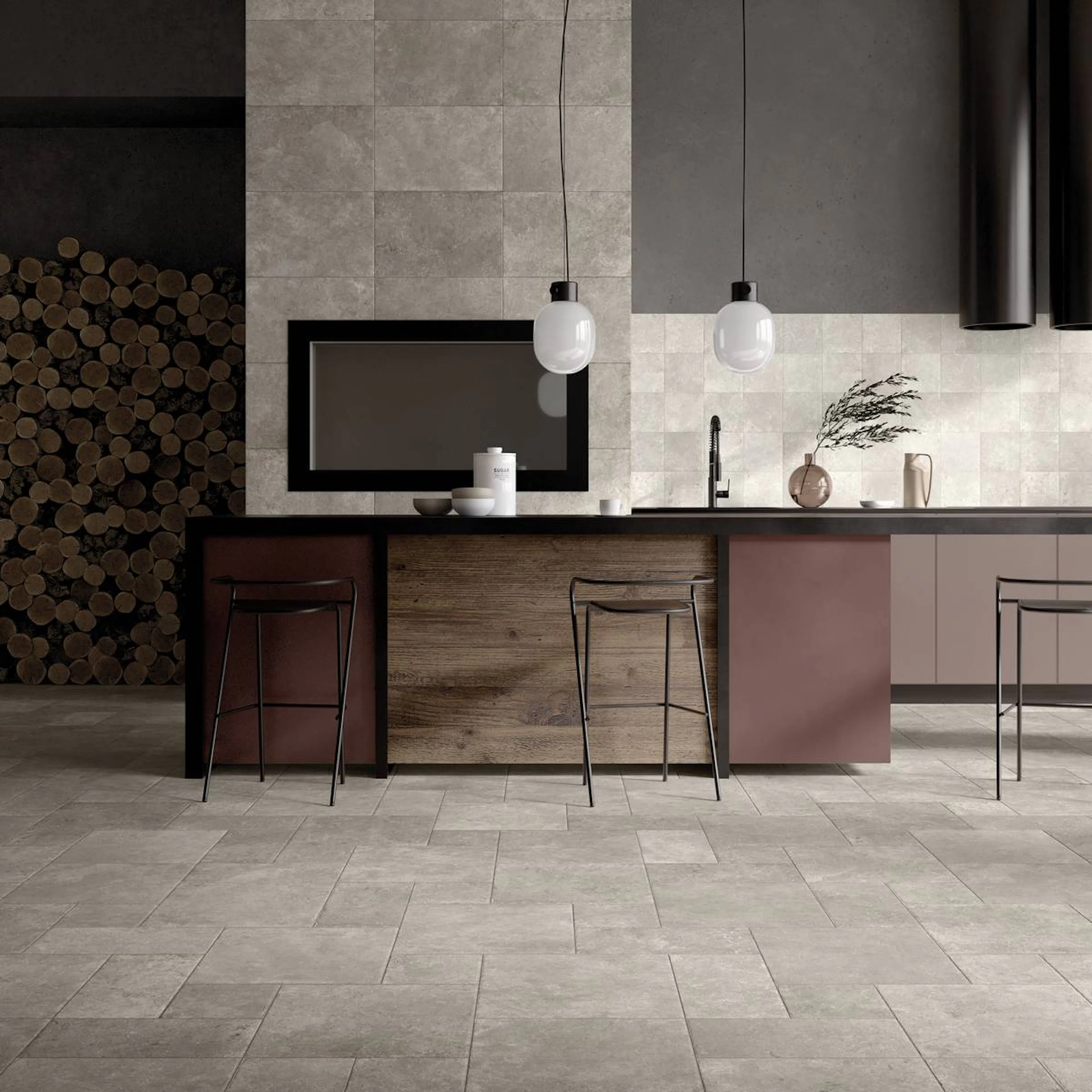 Klinker Lhådös Gute Grigio 20x40