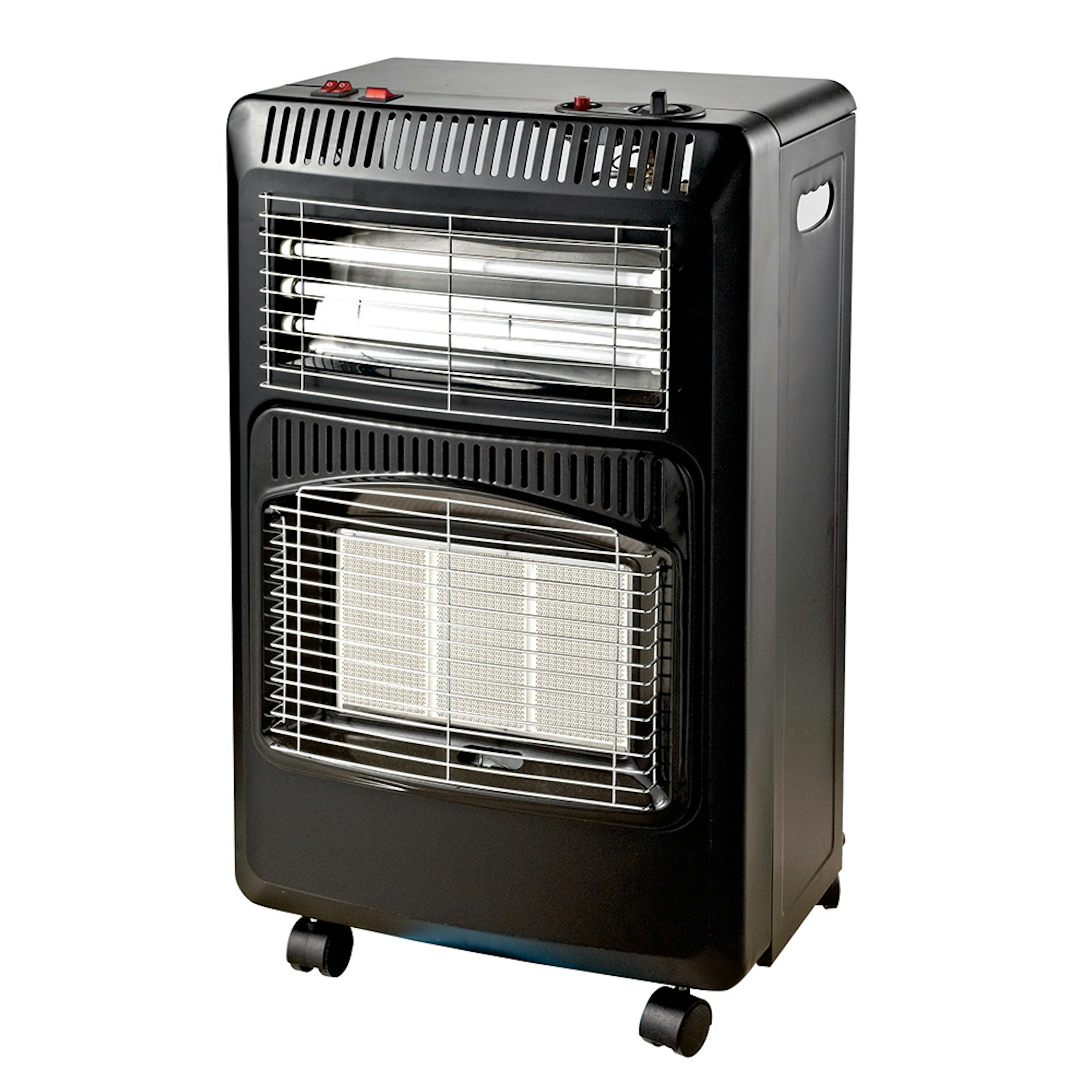 Gasolkamin Home it Portabel med Inbyggd Värmefläkt & Elektronisk Tändning