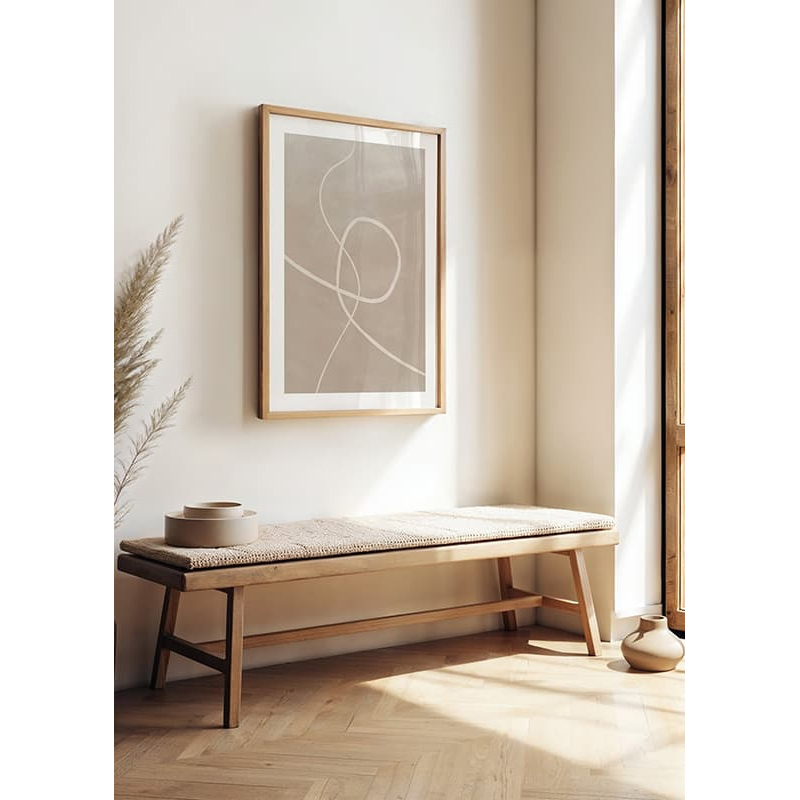 Poster Gallerix Line Art Inverted No2