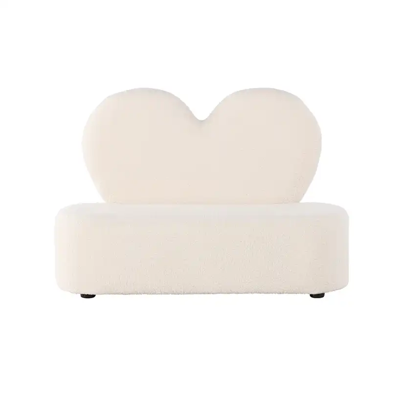 Barnfåtölj Venture Home Kids Flower Teddysoffa