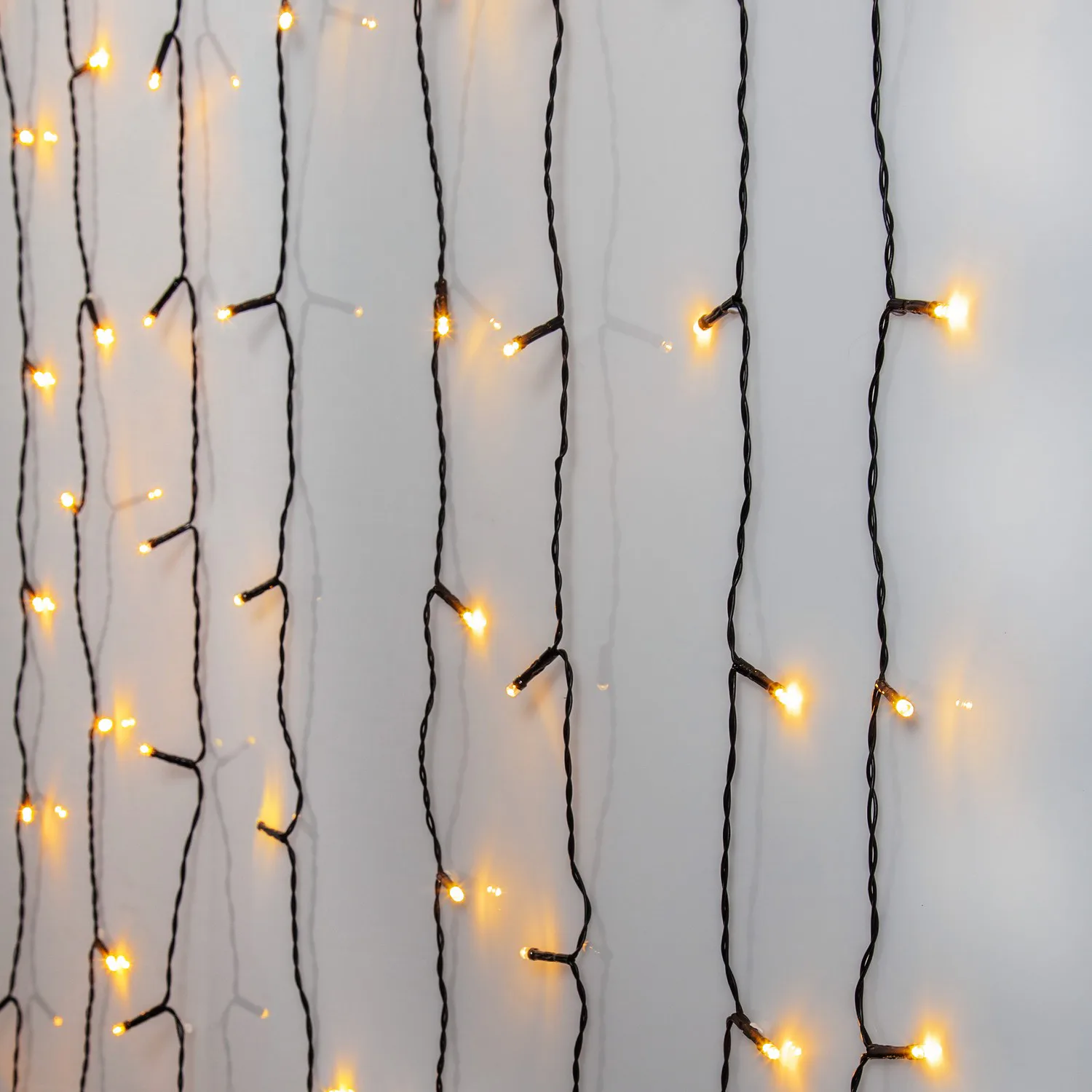 Ljusgardin Star Trading Golden Varmvit 120L