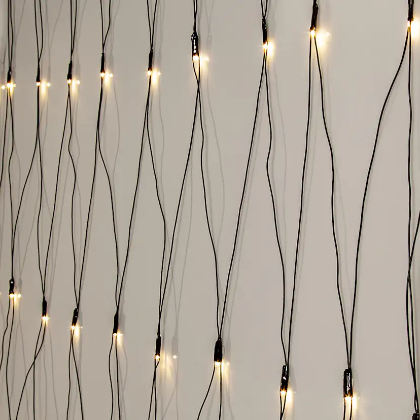 Ljusnät Star Trading Shiny Warm White