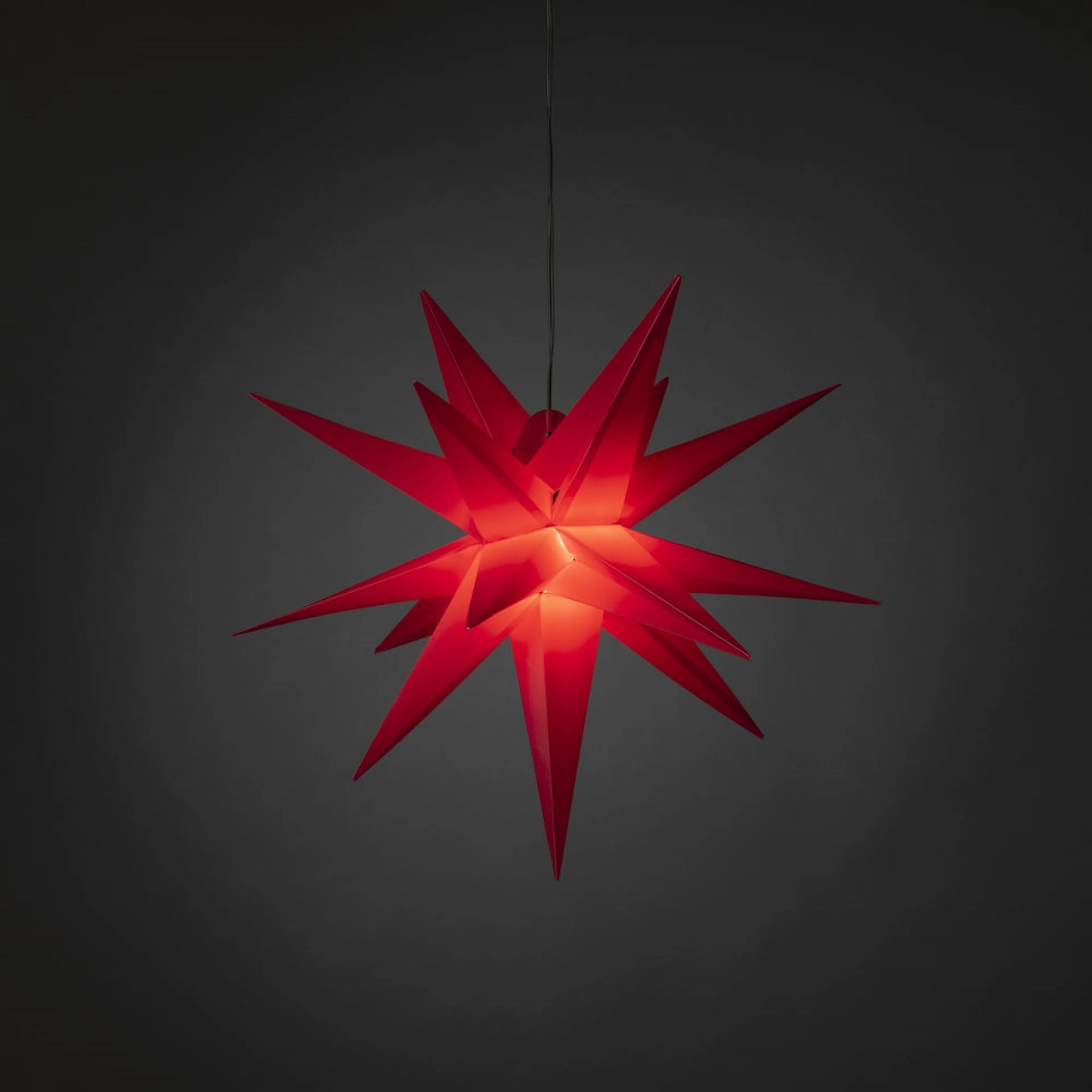 Plaststjärna Gnosjö Konstsmide 3-D