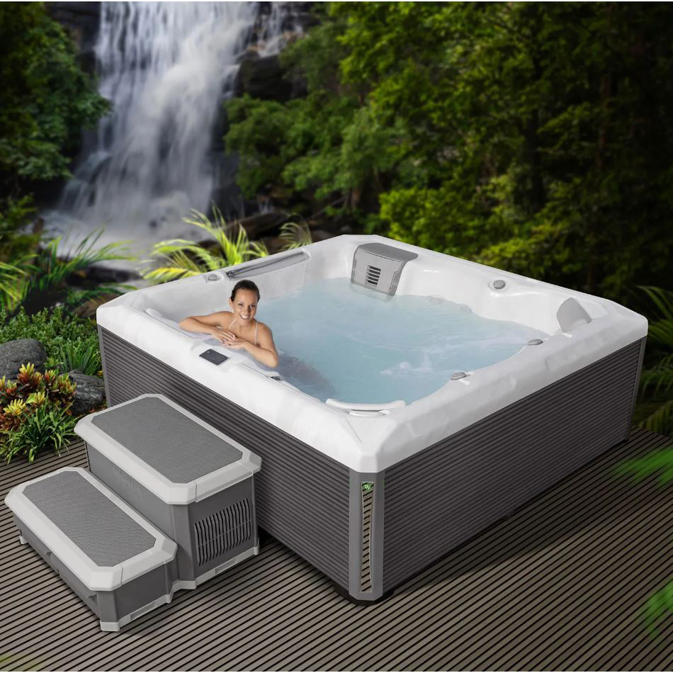 Spabad Wellis Atlas Life Essential 43 Jets med Termiskt Skydd