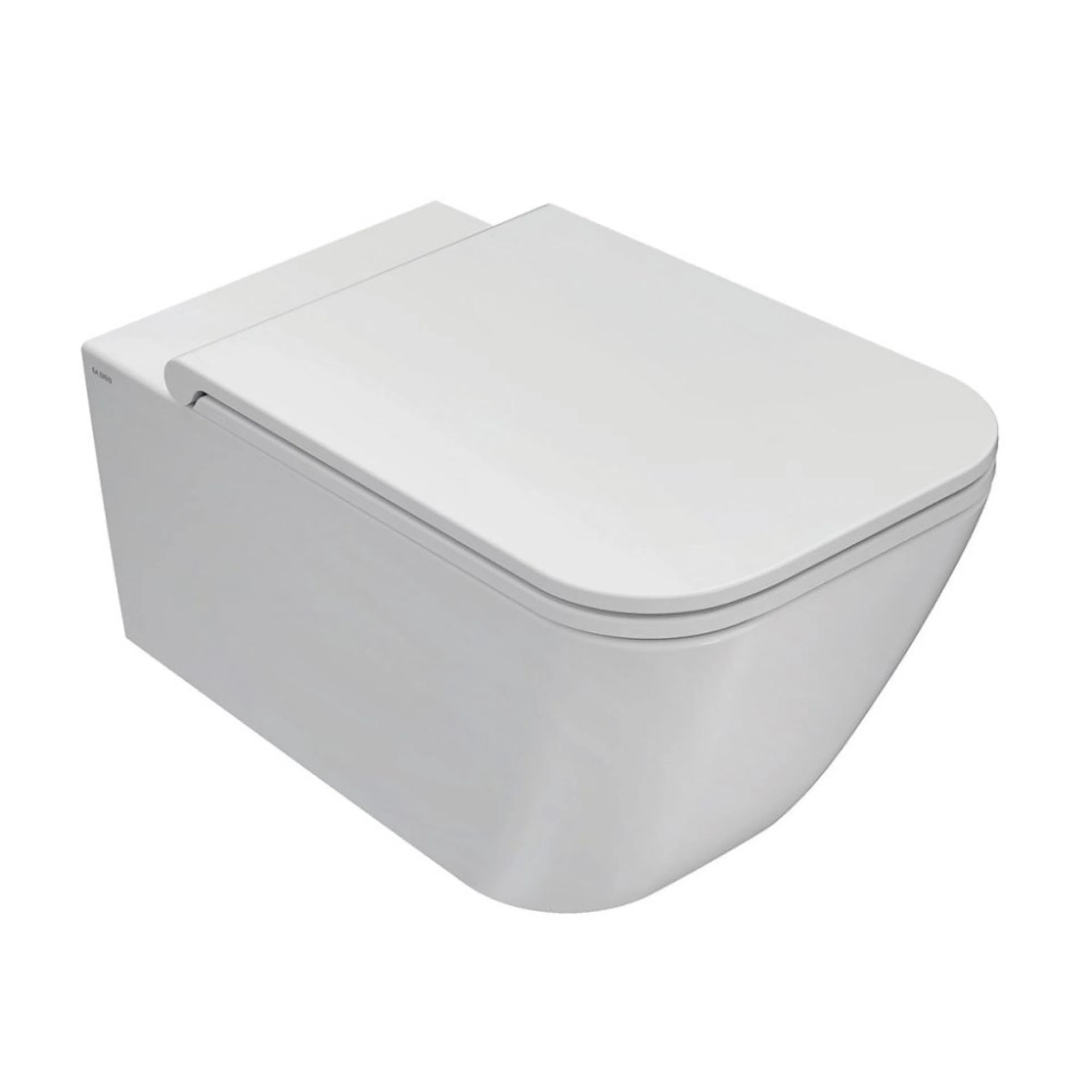 Vägghängd Toalettstol Globo Stone