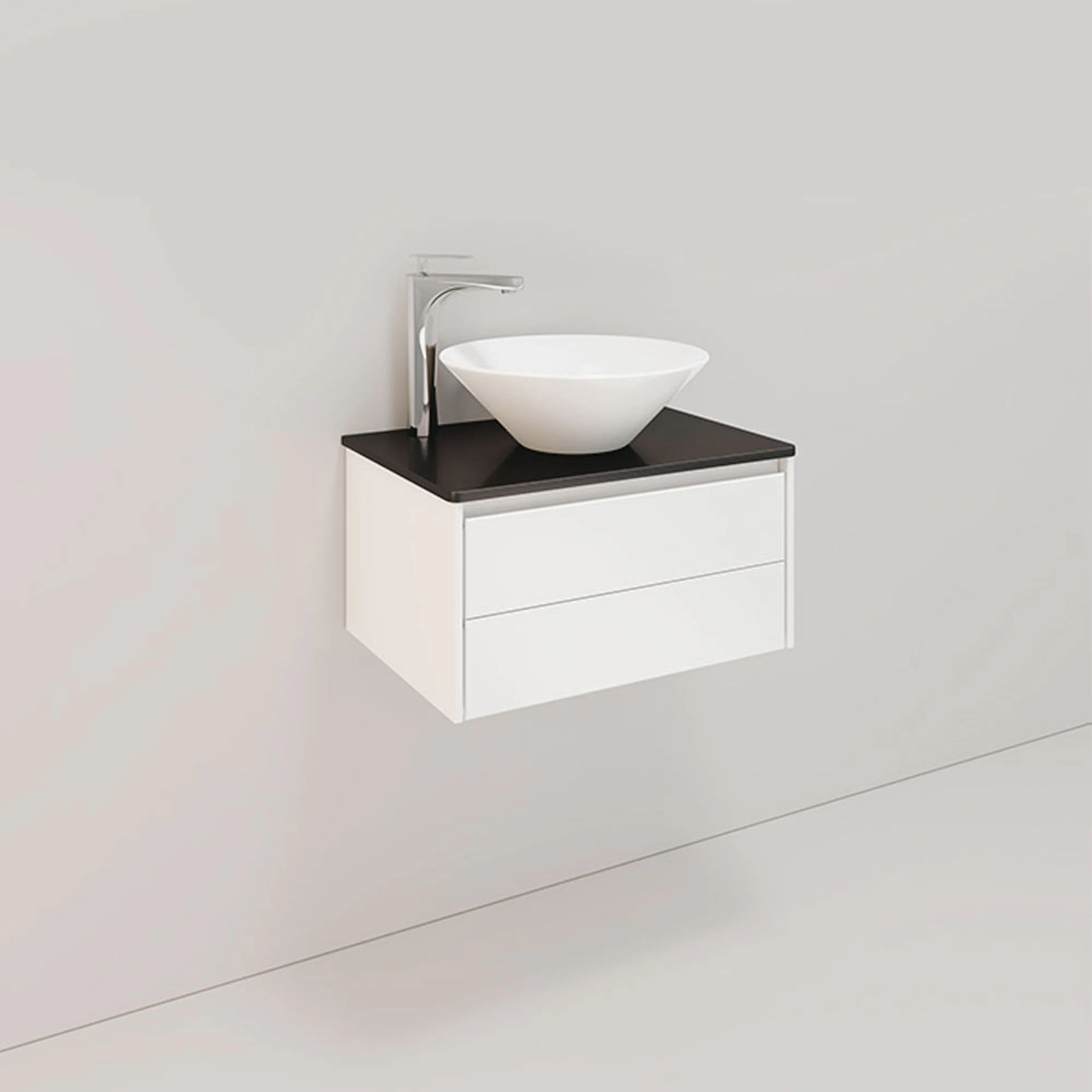 Tvättställsskåp Noro Lifestyle Concept Loop 60 Låg