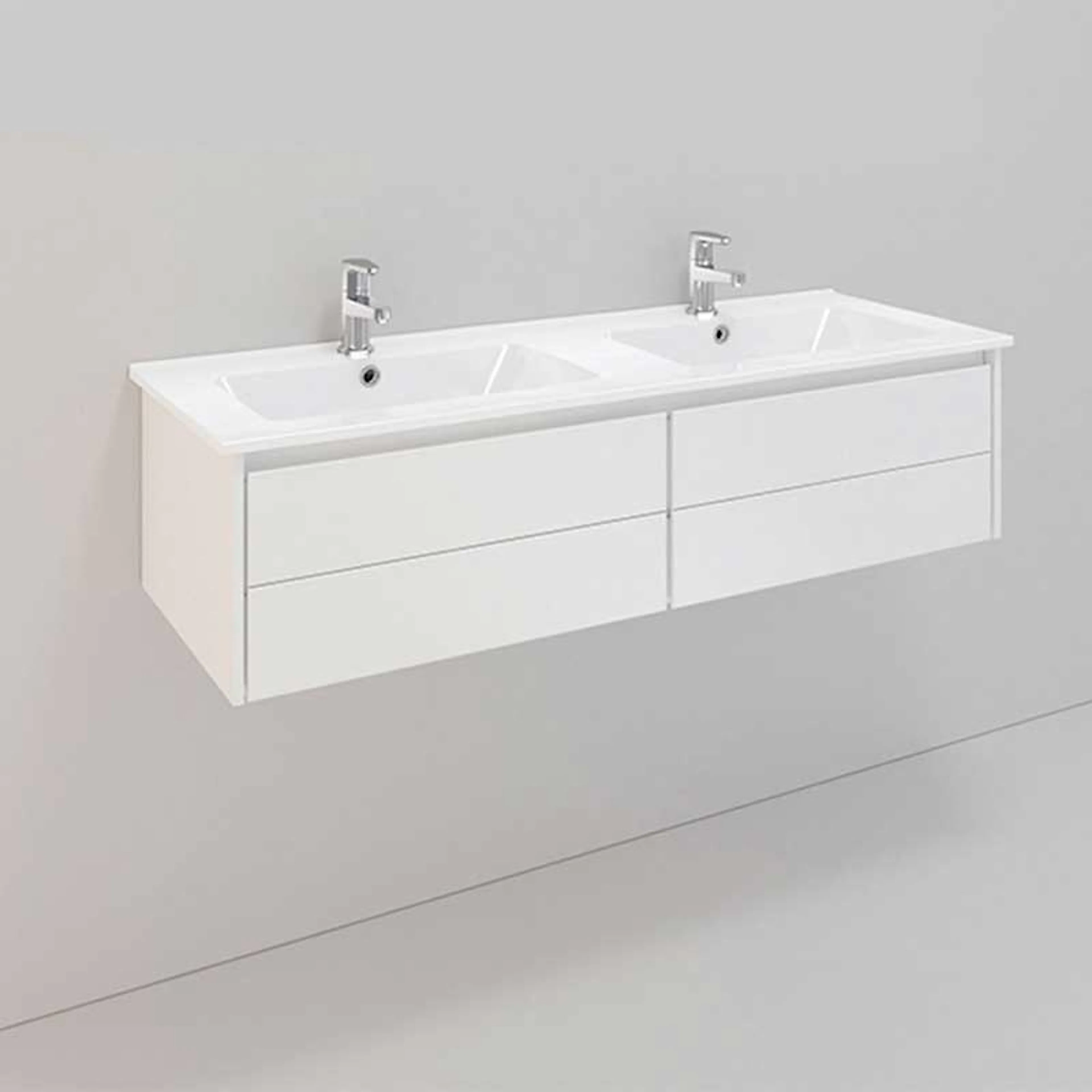 Tvättställsskåp Noro Lifestyle Concept Nedsänkt Tvättställ 120 Låg