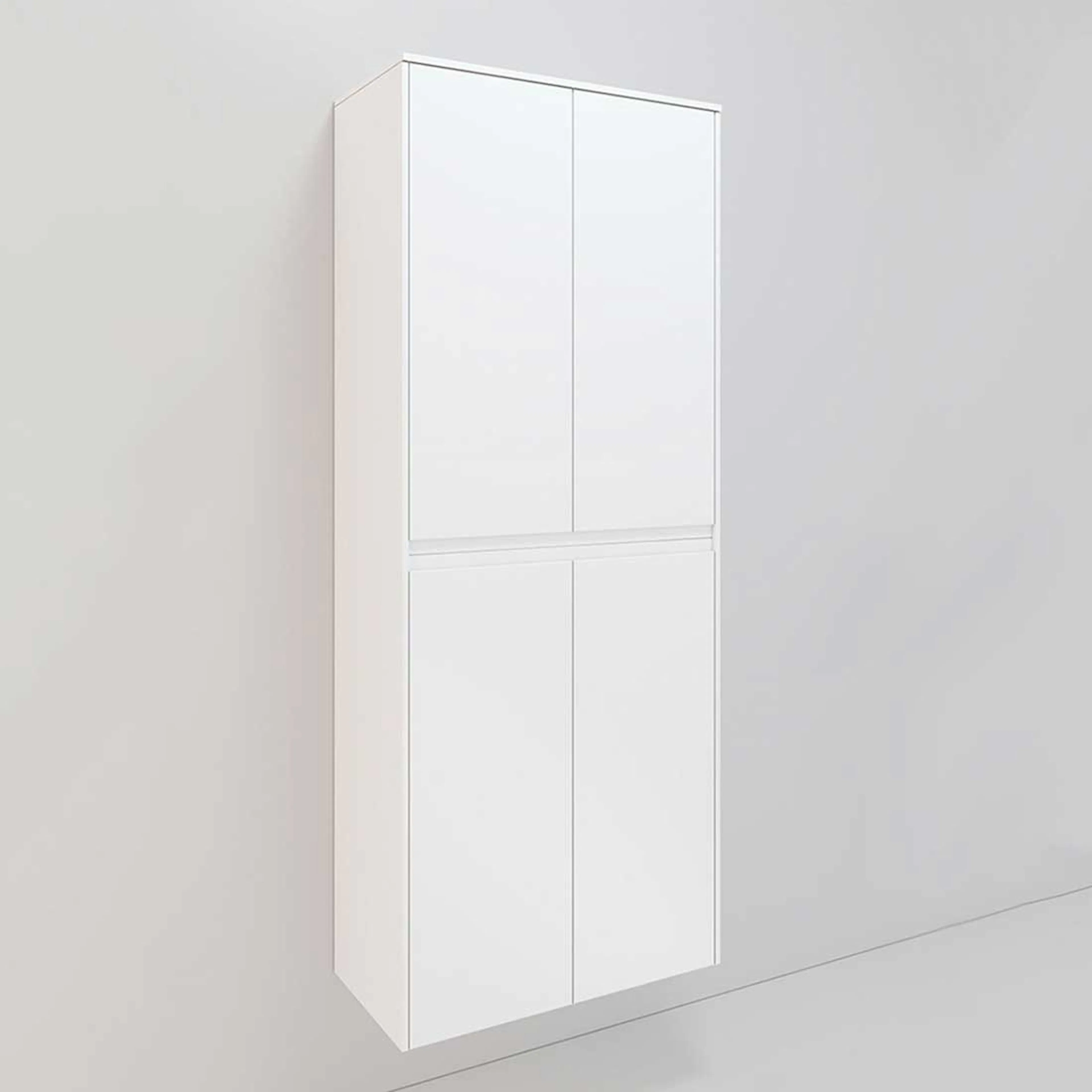 Sidoskåp Noro Lifestyle Concept 700 mm Dubbel Högt Vit