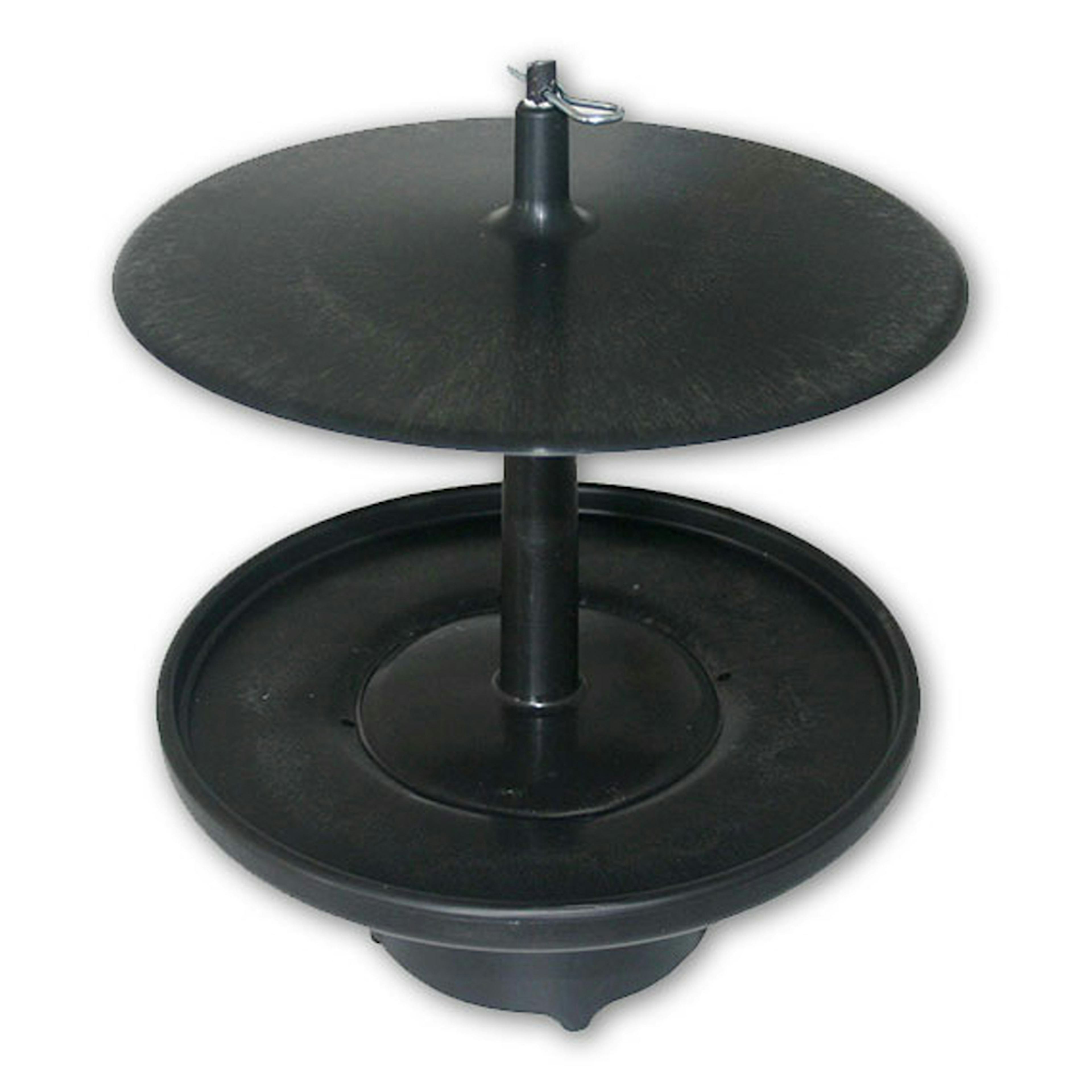 Saltstenshållare OK Plast för 10 kg sten Svart