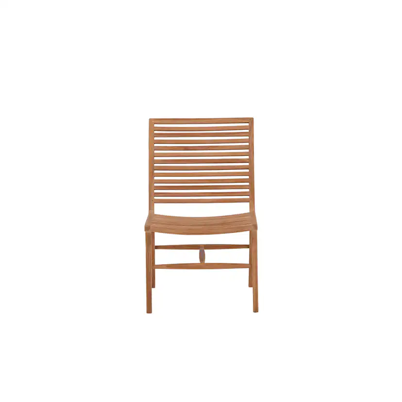 Loungestol Venture Home Ribbon Utomhusstol i Naturfärgad Teak