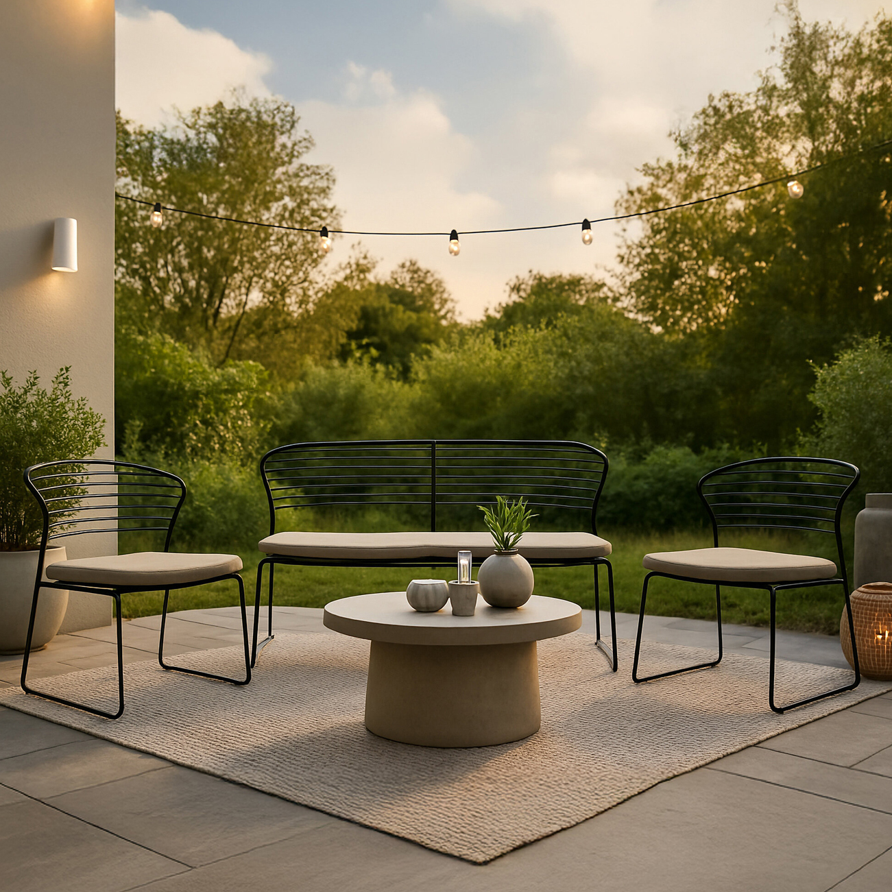 Loungegrupp Venture Home Milano Utomhus