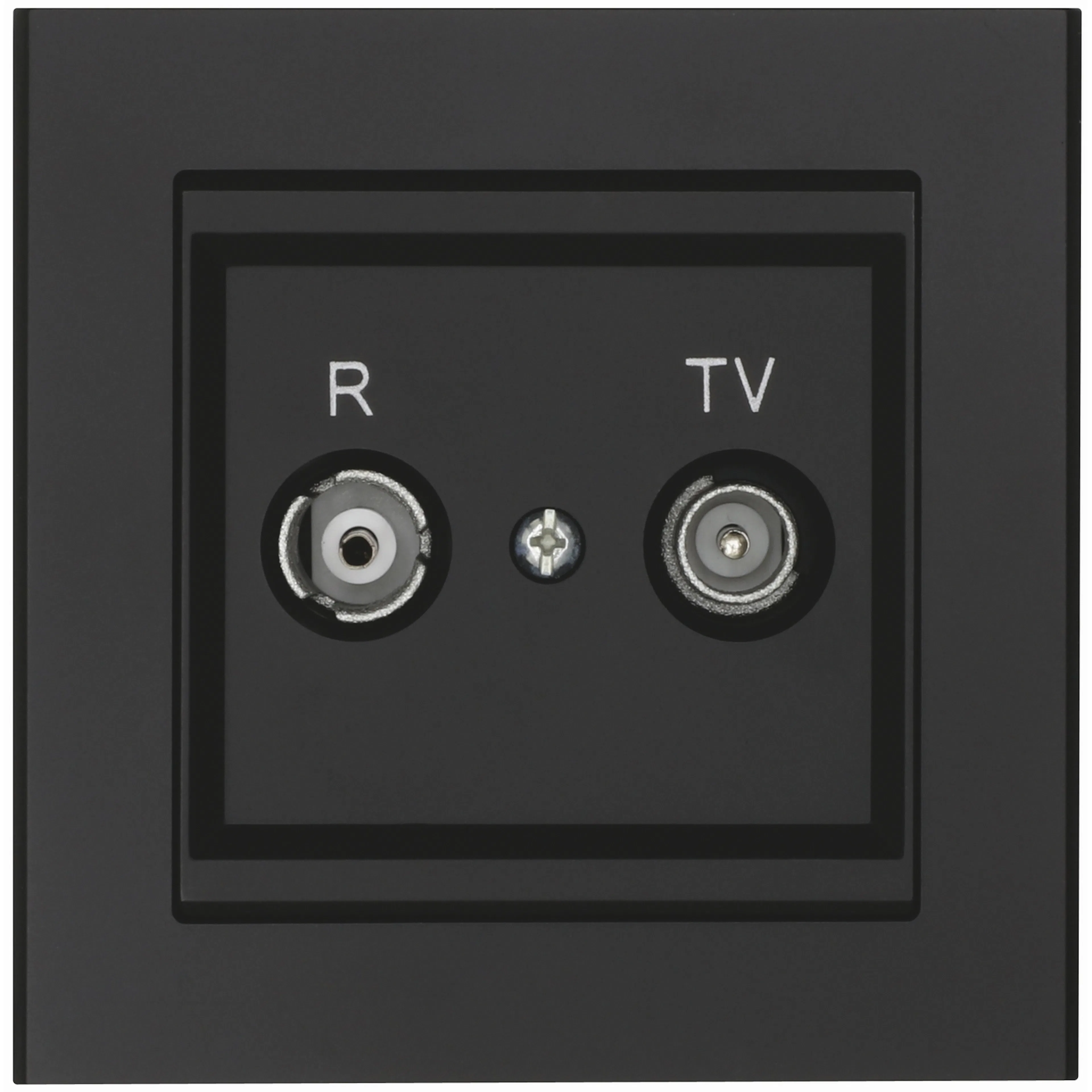 Fördelaruttag Malmbergs Optima Radio/Tv Svart