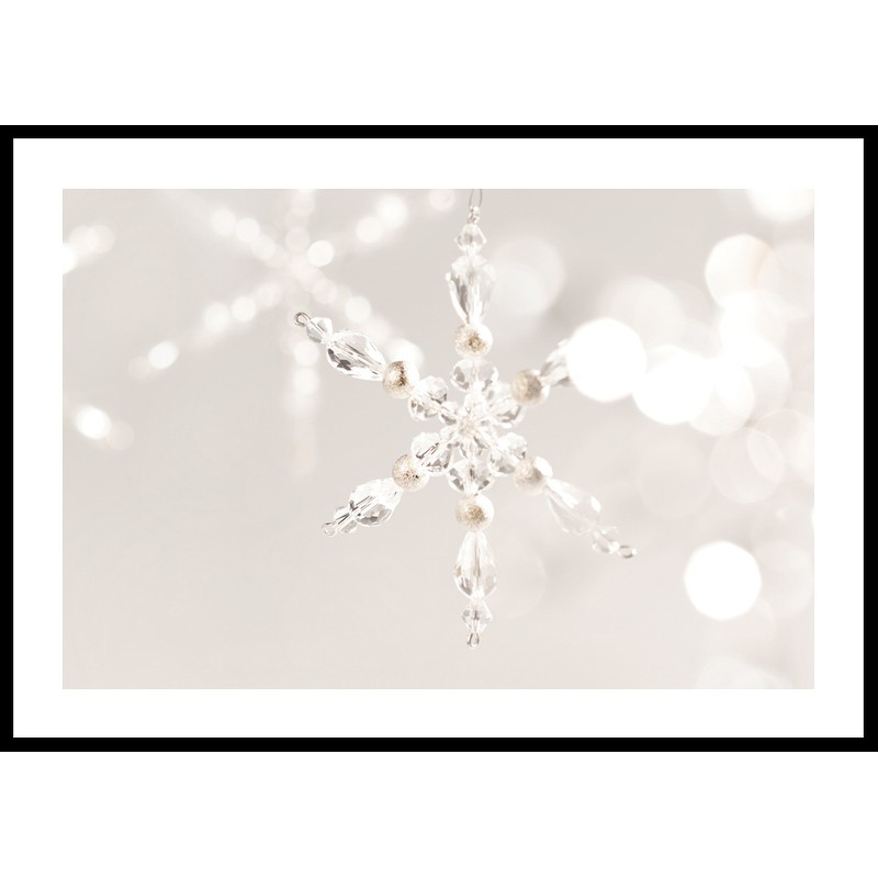 Poster Gallerix Snowflake Decoration