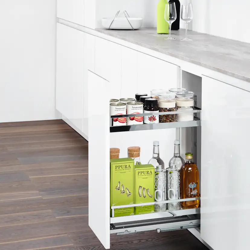 Utdrag Theofils Kesseböhmer Dispensa Junior III Utdrag 2 Hyllor Classic Grå/Silver