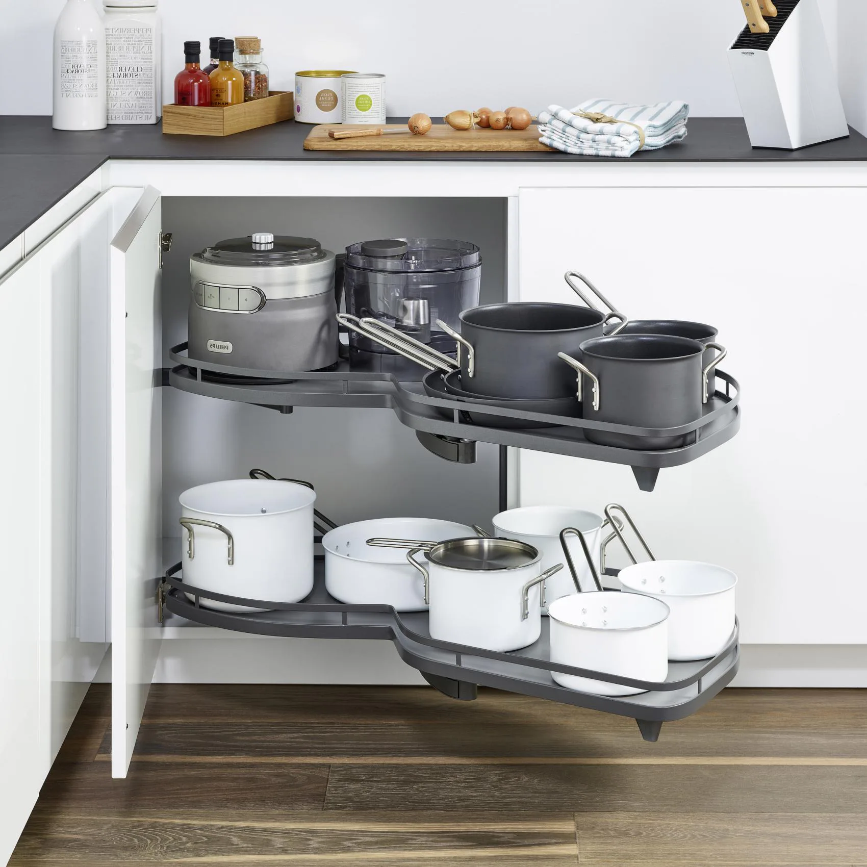 Hörnskåpsutdrag Theofils Kesseböhmer Lemans II Arena Plus Style