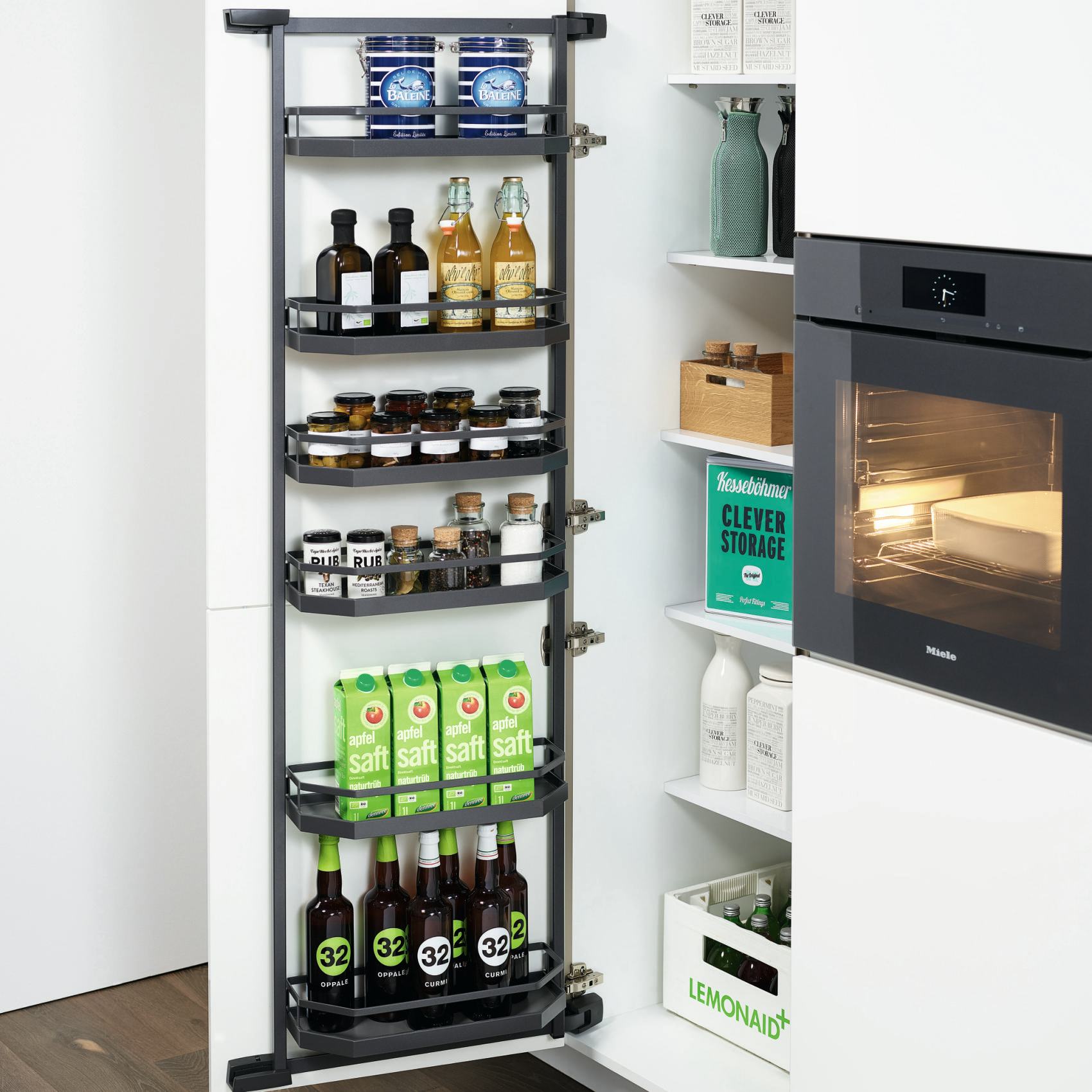 Dörrhylla Theofils Kesseböhmer Tandem Side Arena Style Antracit